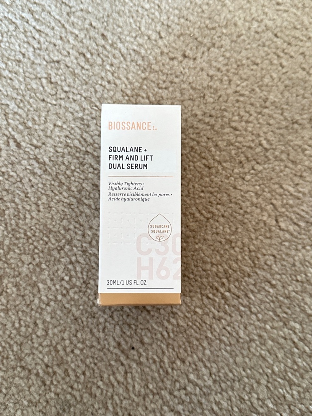 New! Biossance Squalane + Firm and Lift Dual Serum